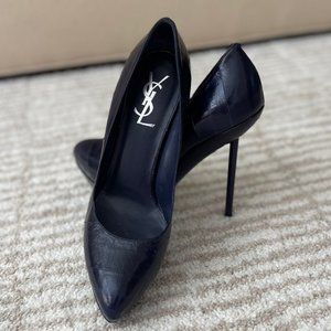 Yves Saint Laurent Divine 105 Eel Platform Pump